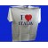 Maglietta I LOVE ITALIA taglia XL