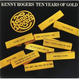 LP KENNY ROGERS TEN YEARS OF GOLD 1977 UA 835