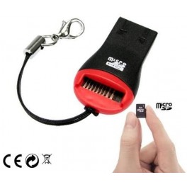 Lettore Card Reader MICRO SD USB PEN ADATTATORE M2 SDHC HC SD USB PC Chiavetta