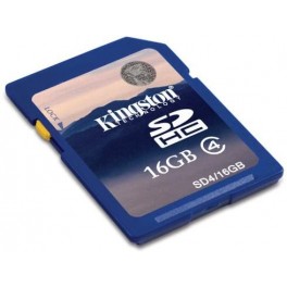 Kingston SDHC Class 4 Secure Digital (SDHC) Scheda di memoria SD 16 GB