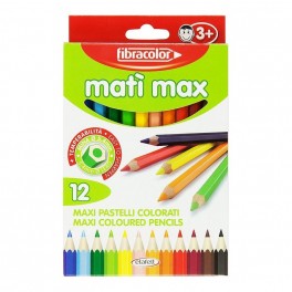 Fibracolor Mati Max Coloured Pencils 12set