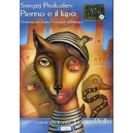 DVD Lucio Dalla sergej prokofiev pierino e il lupo